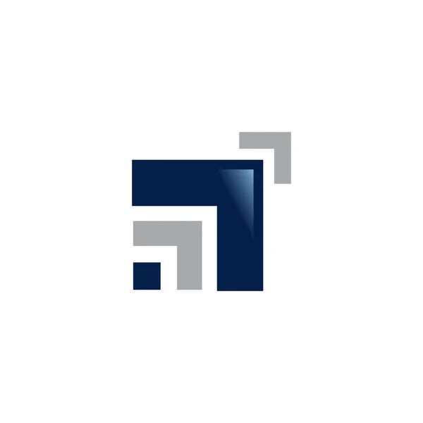 Finansmanı Finans Muhasebe Logosu Tasarımı — Stok Vektör