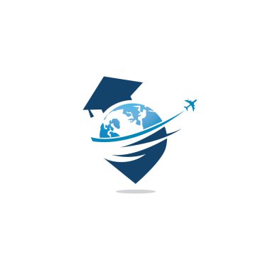 Eğitim vektör logo tasarımı.