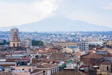 Catania havacılık şehri, Sicilya, İtalya.
