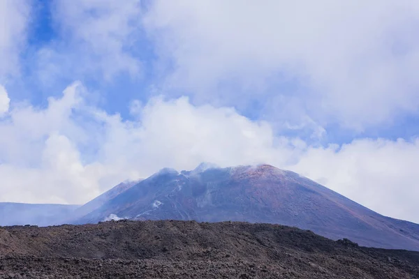 埃特纳火山，意大利西西里东海岸的活火山. — 图库照片