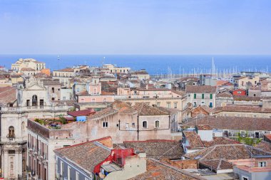 Catania havacılık şehri, Sicilya, İtalya.