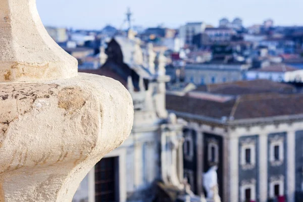 Catania Luftbild, Reise nach Sizilien, Italien. — Stockfoto