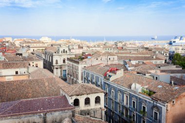 Catania havacılık şehri, Sicilya, İtalya.