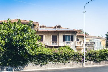 Sicilya 'nın geleneksel mimarisi İtalya' da, tarihi sokak