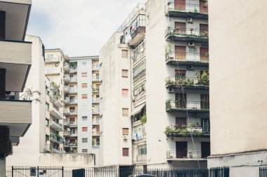 Sicilya 'nın geleneksel mimarisi İtalya' da, Catania Caddesi, 