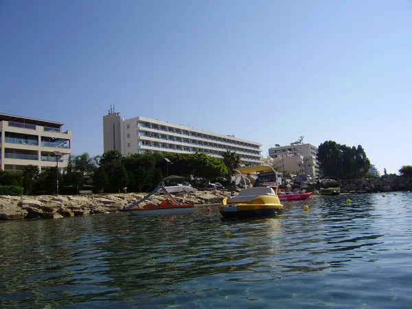 Limassol Jalá Zona Turística Mediterráneo Sea View Desde Hotel —  Fotos de Stock