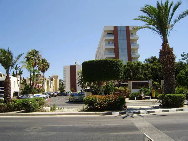 Limassol Cyprus Tourist Bereich Mittelmeer Meerblick Vom Hotel Aus — Stockfoto