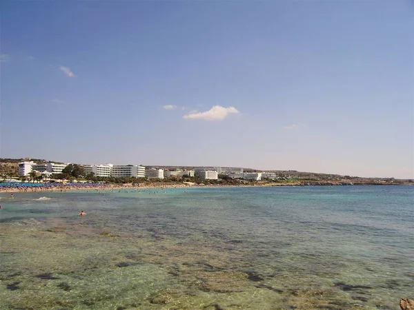 Cyprus Ayia Napa Coast Mediterranean Sea Coast Beaches — 图库照片