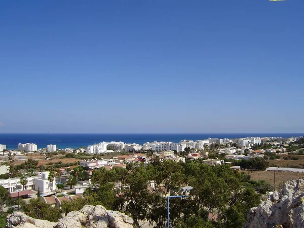 Cyprus Protaras Coast Mediterranean Sea Coast Coastline Sights Relaxation Sea — Stok fotoğraf