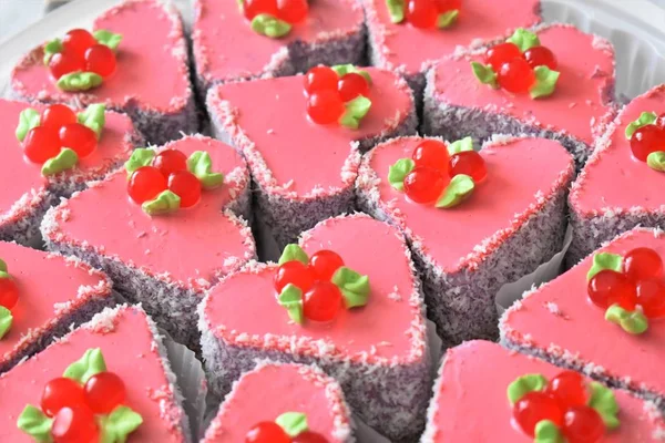 Tatlı ev yapımı kurabiyeler. Pasta..