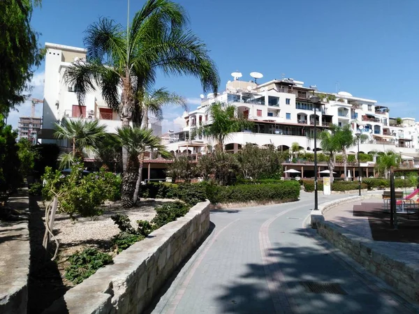 Chipre Limassol Costera Del Embankment Lugares Interés Chipre Relajación Zona — Foto de Stock