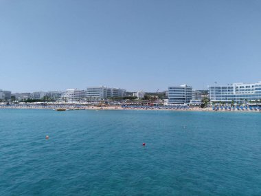 Protaras. Kıbrıs. Protaras. Akdeniz.