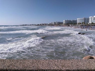 Protaras. Kıbrıs. Protaras. Akdeniz.