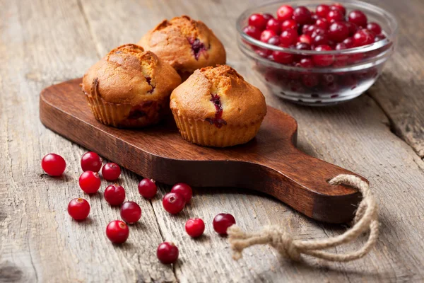 Muffins aux canneberges — Photo