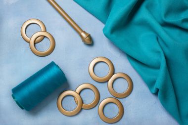 Yüzük dikiş perdeler