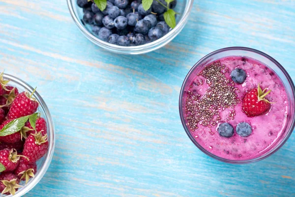 Yaban mersini ile smoothies 