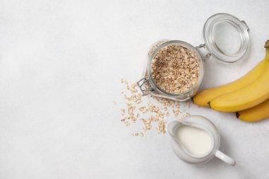 Kahvaltı için malzemeler