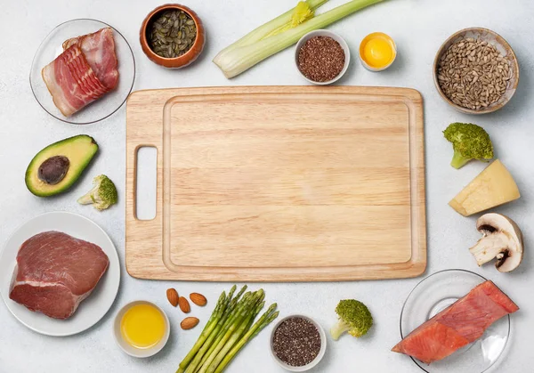 Ketogenic diyet için malzemeler