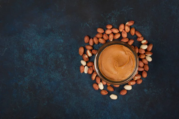 Mantequilla de cacahuete — Foto de Stock