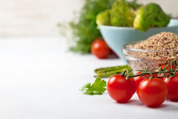 Quinoa i warzywa — Zdjęcie stockowe