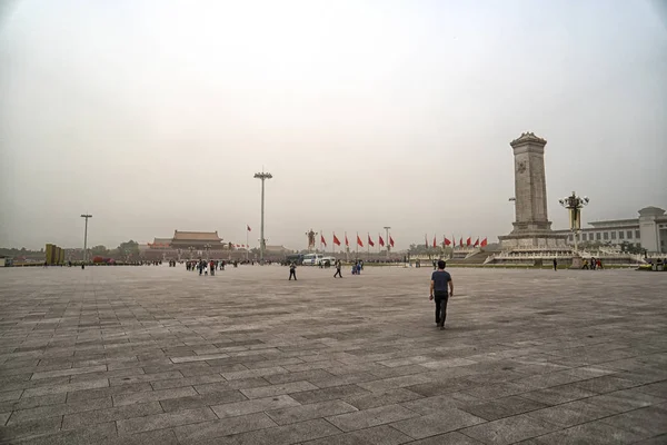 天安门广场。北京，中国。2017 年 5 月 4 日 — 图库照片