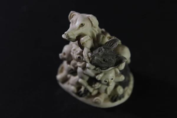 takı kutusu heykeller köpek şeklinde