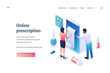 İnternet üzerinden reçete almak için kullanışlı bir hizmet