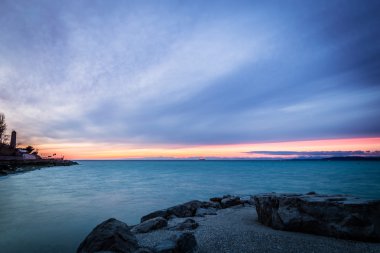 trieste Körfezi akşamları