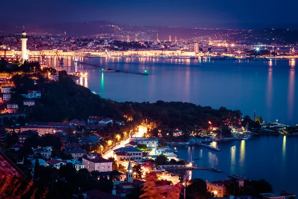 evening in the gulf of Trieste