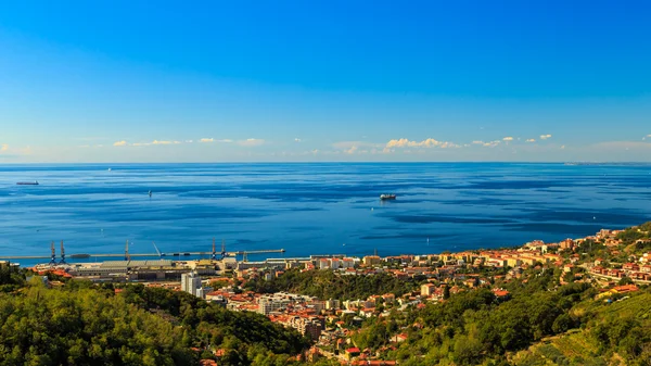 The gulf of trieste in a sunny day — Stock Photo, Image