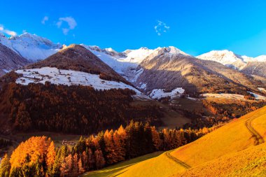 Alp Vadisi sonbahar günbatımı