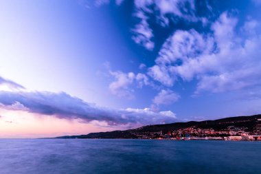 Kale ve deniz feneri Trieste