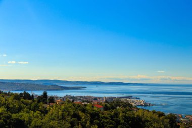 Güneşli bir gün trieste Körfezi