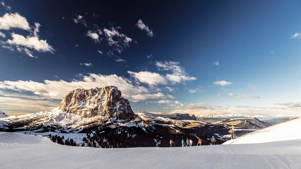 Italian Dolomiti ready for ski season — Stock Photo, Image