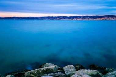 trieste Körfezi akşamları