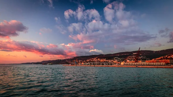 Docas de trieste — Fotografia de Stock