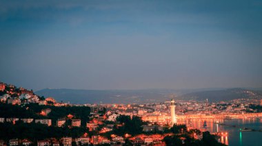 trieste Körfezi akşamları