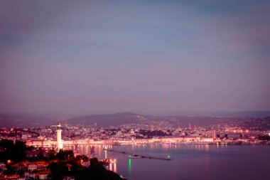 trieste Körfezi akşamları