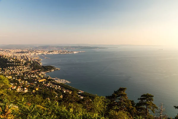 Noche en el golfo de trieste — Foto de Stock