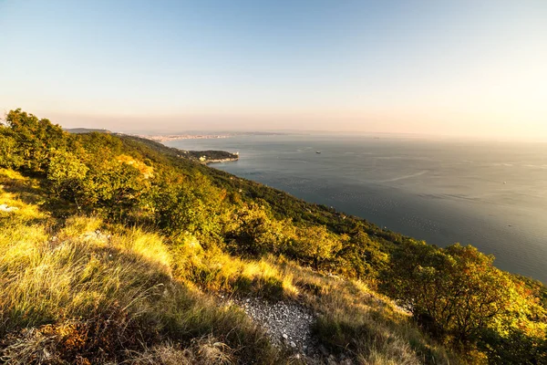 Noche en el golfo de trieste — Foto de Stock