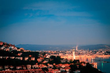 trieste Körfezi akşamları