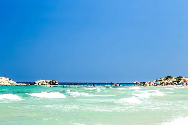 A praia de Costa Rei, Sardenha — Fotografia de Stock