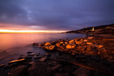 Kale ve deniz feneri Trieste