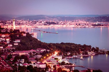 trieste Körfezi akşamları