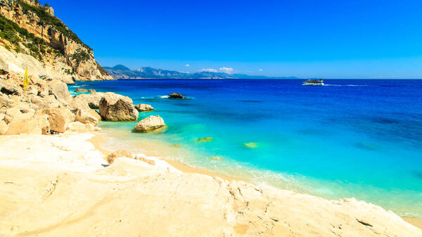 The beautiful Cala Goloritze in Sardinia