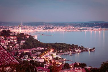 trieste Körfezi akşamları