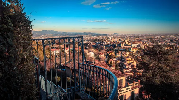 Bergamo renkli günbatımı