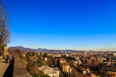 Bergamo renkli günbatımı