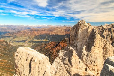 Alp Pusteria vadide trekking sonbahar