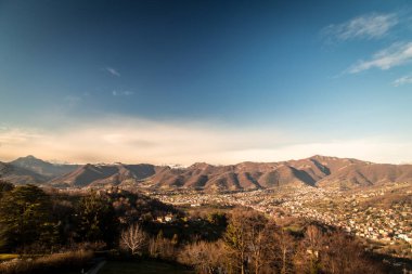 Bergamo renkli günbatımı